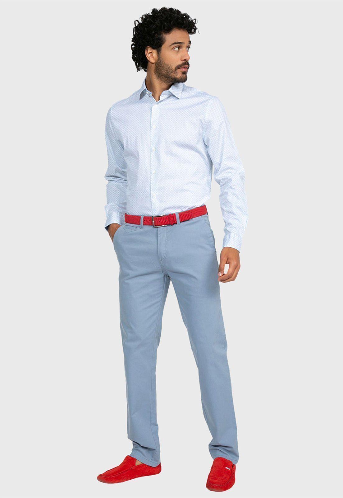 Camisa Casual Spandex Floreada-4