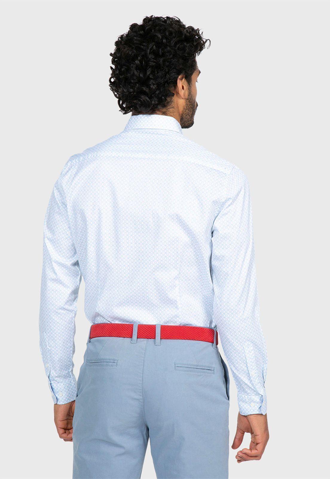 Camisa Casual Spandex Floreada-1