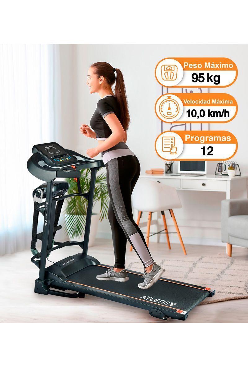 Trotadora Atletis Fit BSD8050 MP3 USB Negro-1