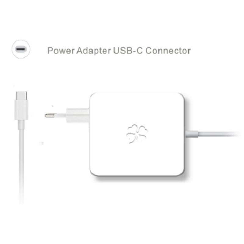Clover Cargador para Macbook Tipo C 87W - Blanco-0