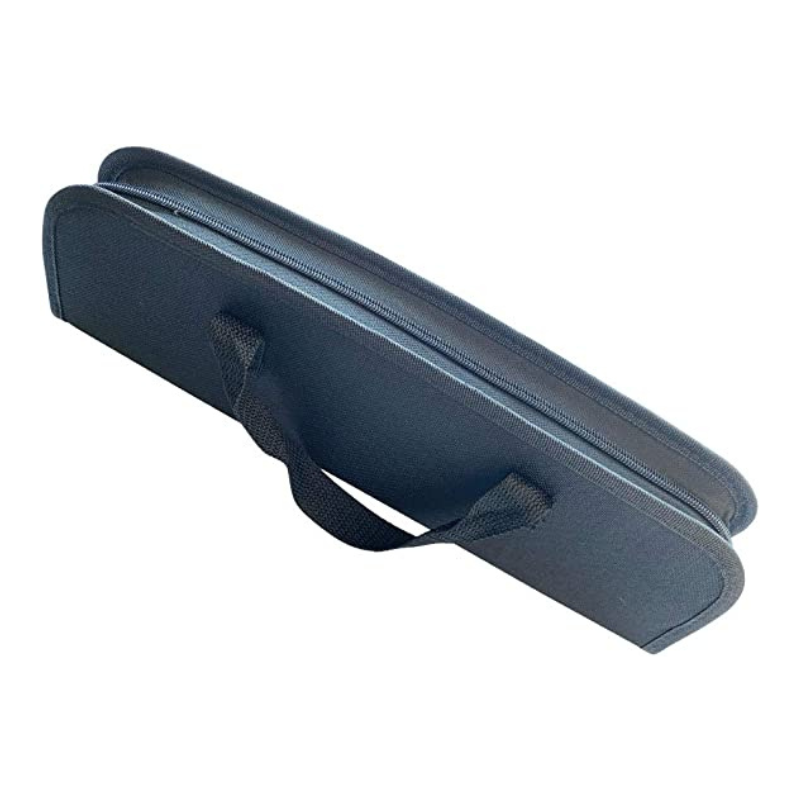 Set parrillero 5 piezas de acero inoxidable y bolso para asados-5