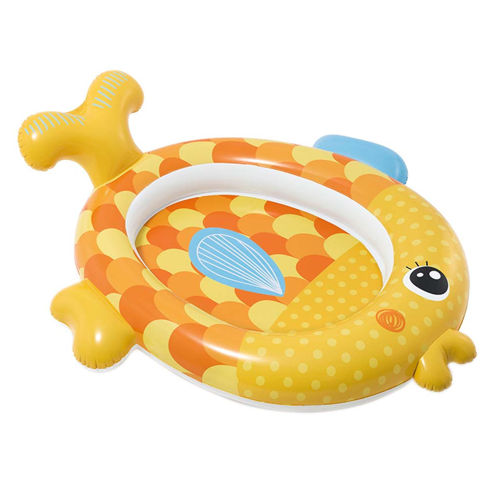 Piscina Niño Inflable Pez 140x124x34 Cm-0