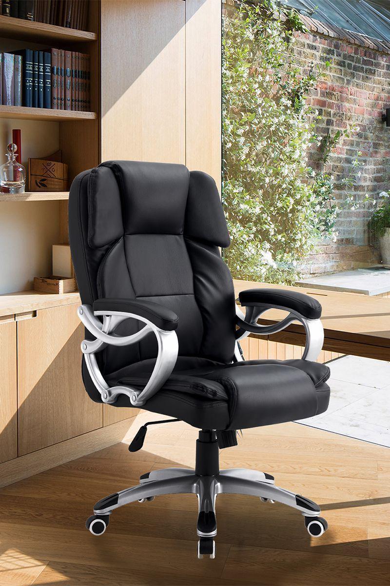 Silla de Oficina Ejecutiva Director Negro-1