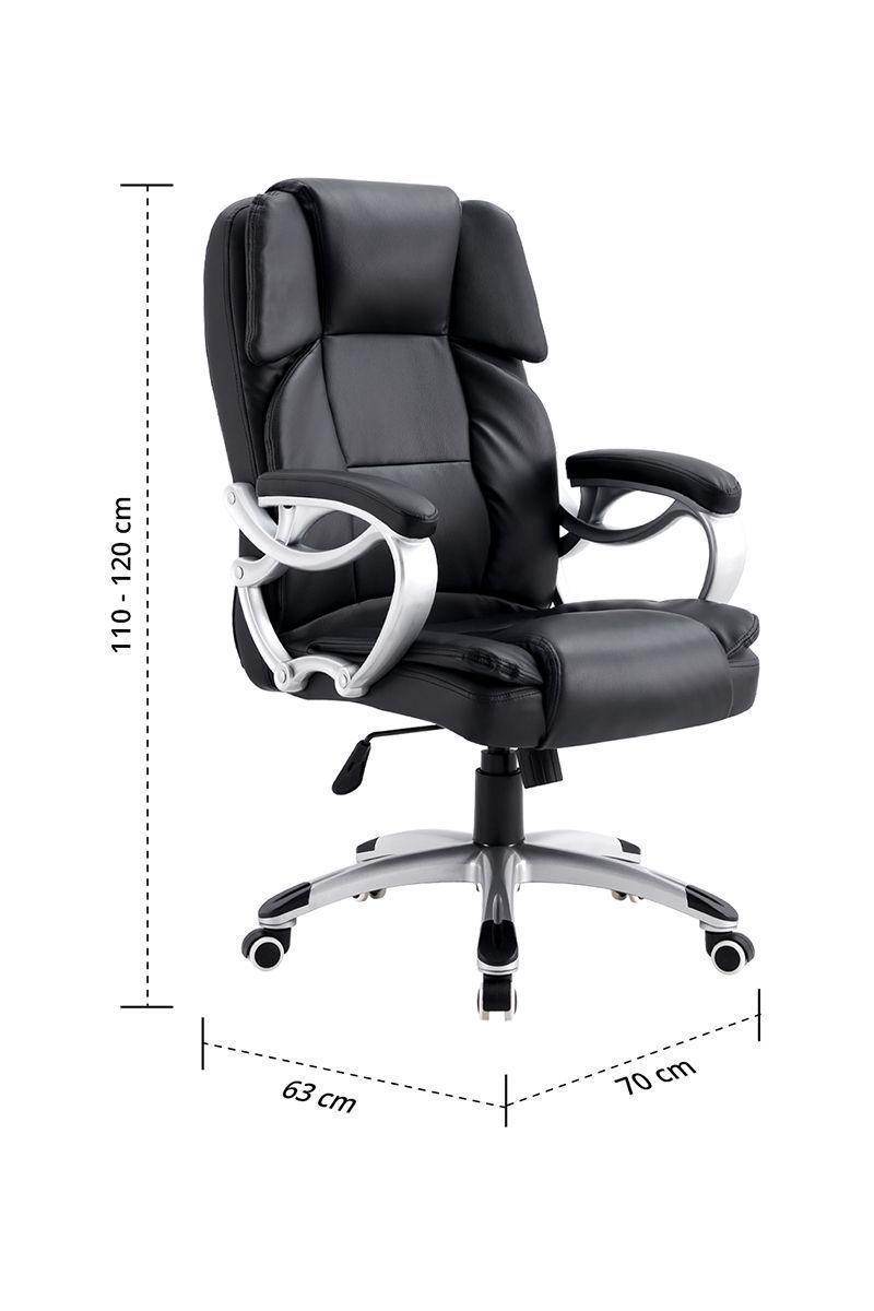 Silla de Oficina Ejecutiva Director Negro-2