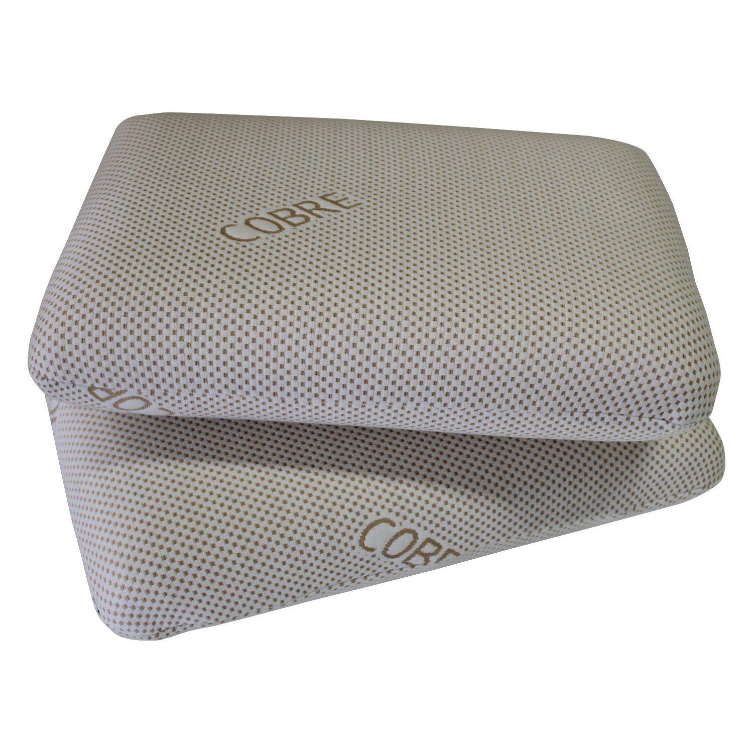 Pack Almohada Viscoelastica Cobre 80*40*12-2