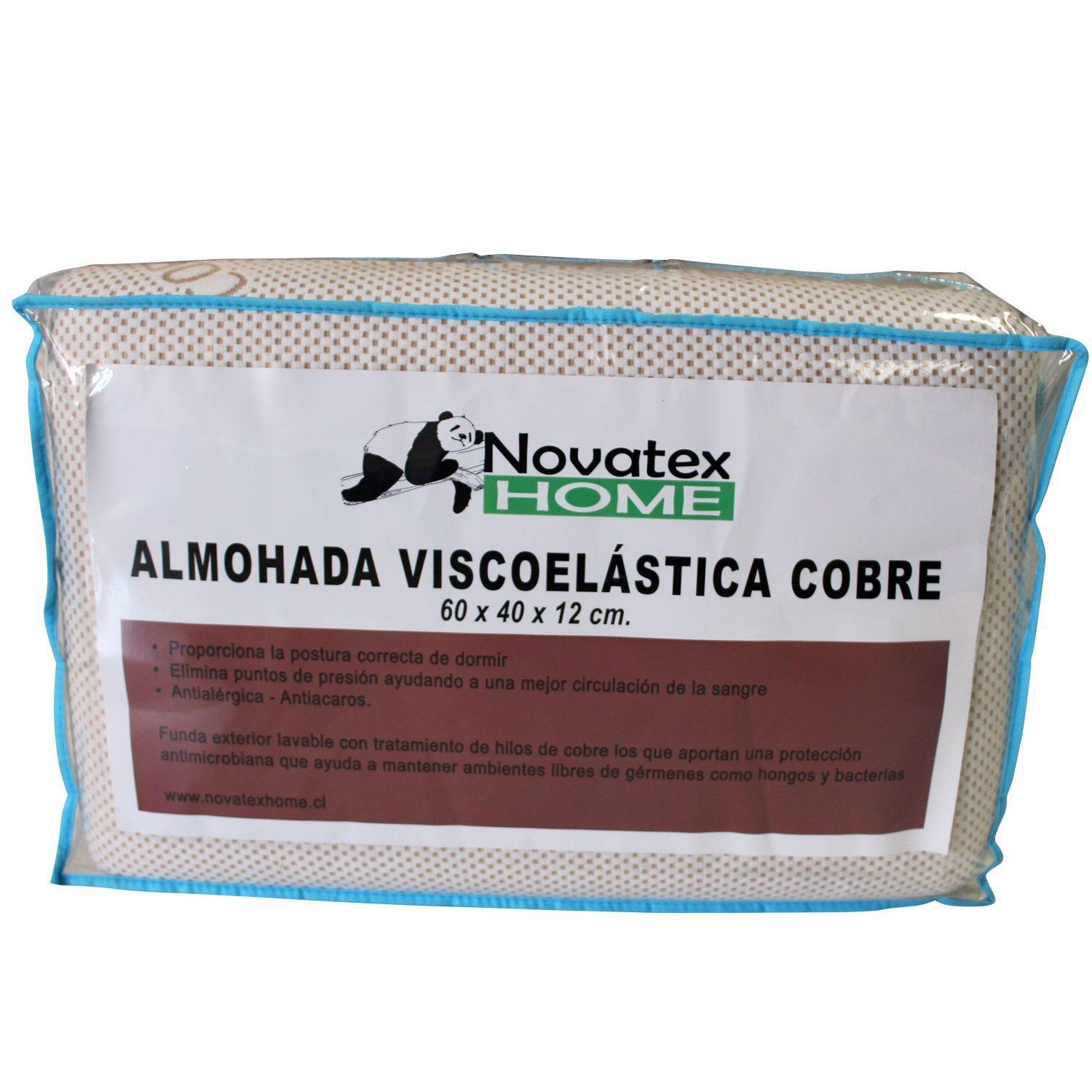 Pack Almohada Viscoelastica Cobre 80*40*12-0
