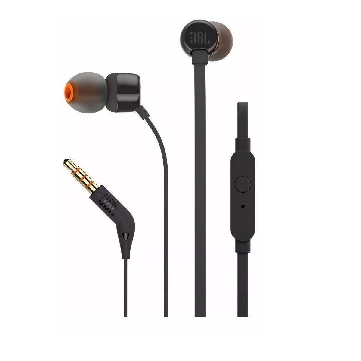 Audífonos in-ear JBL Tune 110 JBLT110 black-2
