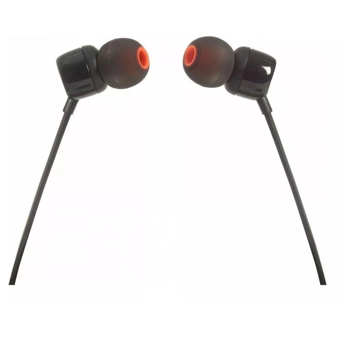 Audífonos in-ear JBL Tune 110 JBLT110 black-1