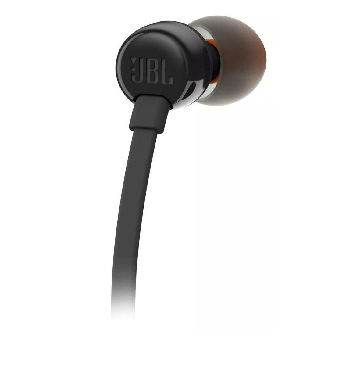 Audífonos in-ear JBL Tune 110 JBLT110 black-0