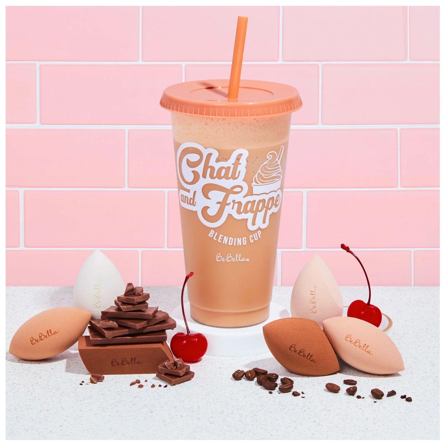 Set Esponjas de Maquillaje "Blending Cup" Chat & Frappe BeBella Cosmetics-2
