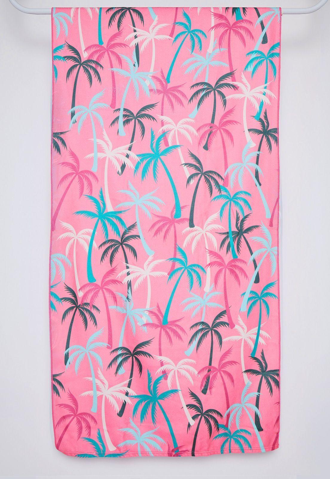 Toalla Playa Palmers Rosado Family Shop-0