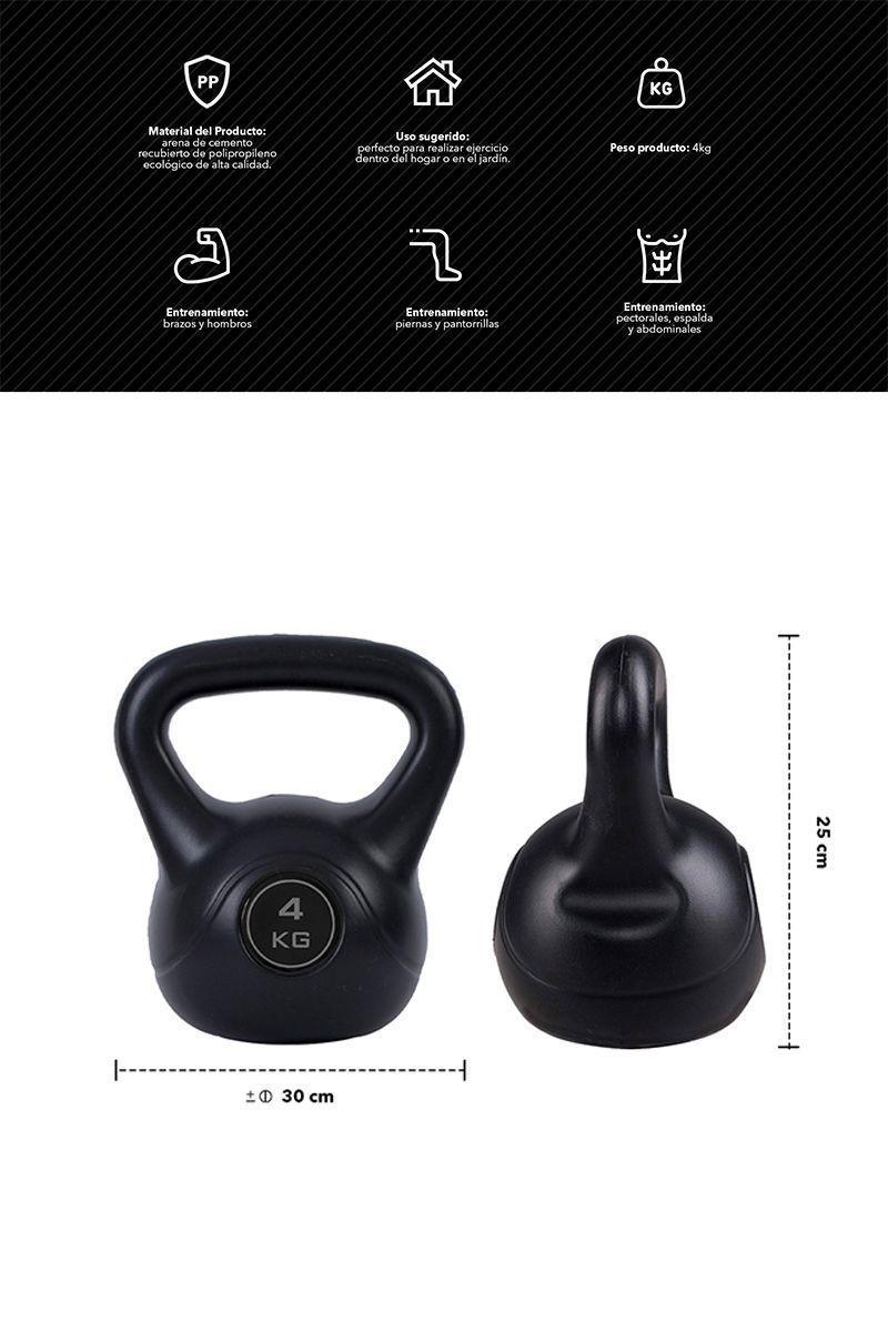 Kettlebell Pesa Rusa 4 Kg-2