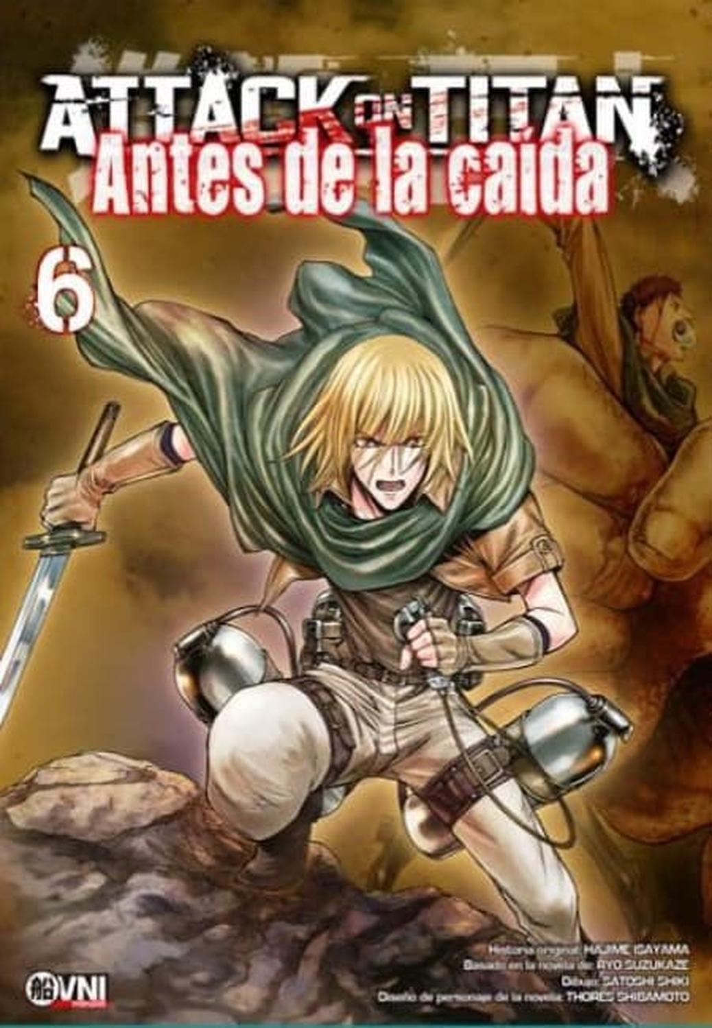 Manga Attack On Titan - Antes De La Caida 06 - Argentina-0