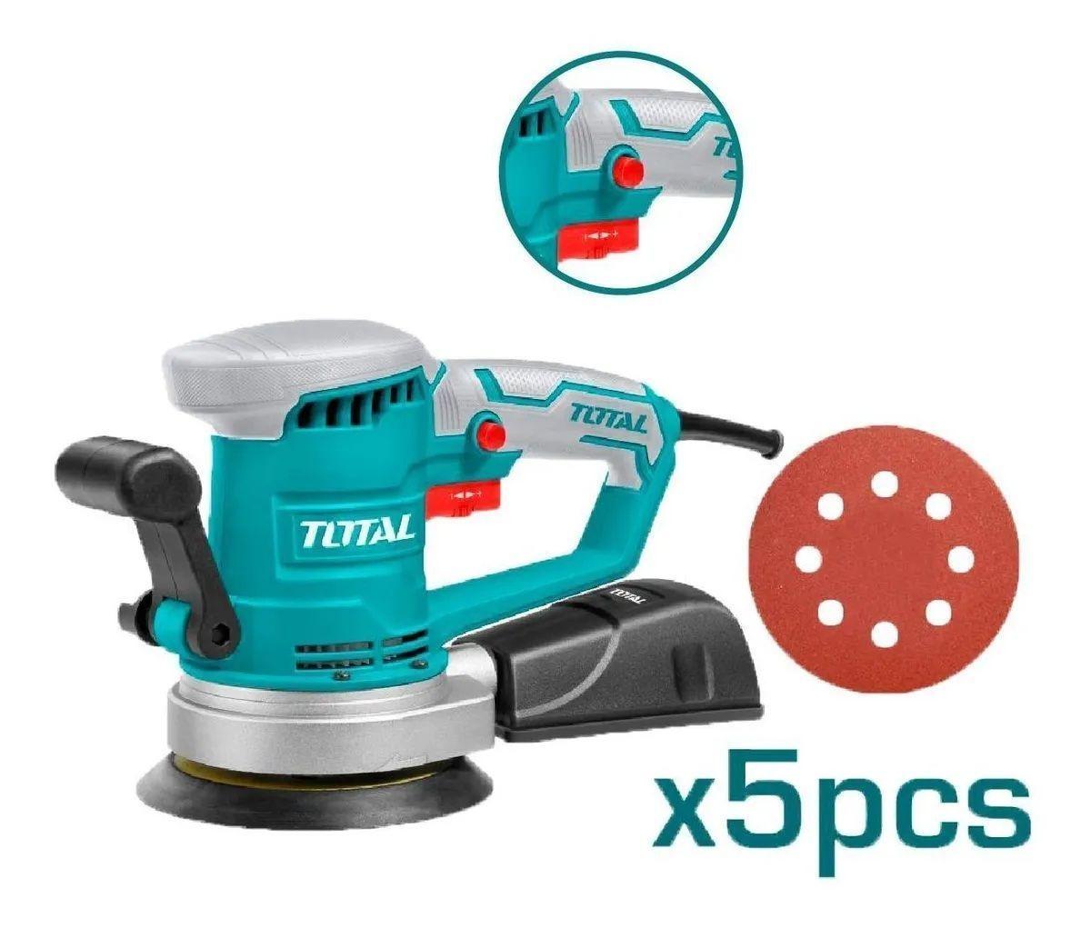 Lijadora roto orbital Total Tools TF2041506 450W 220V/240V-1