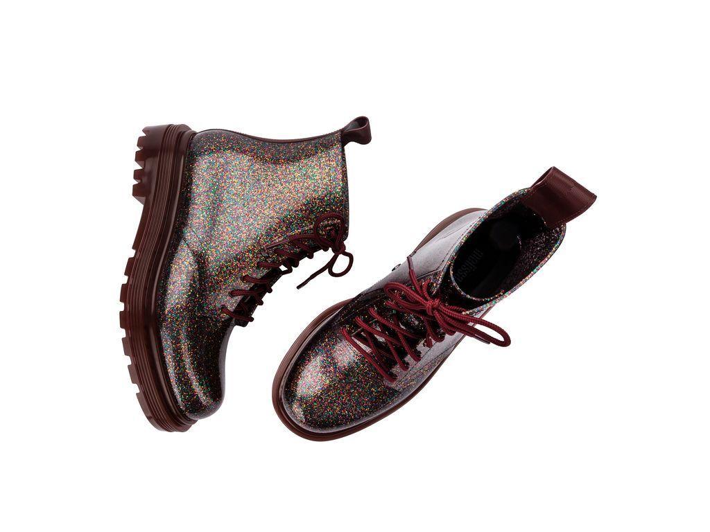 Botin Coturno Glitter Multicolor Melissa-3
