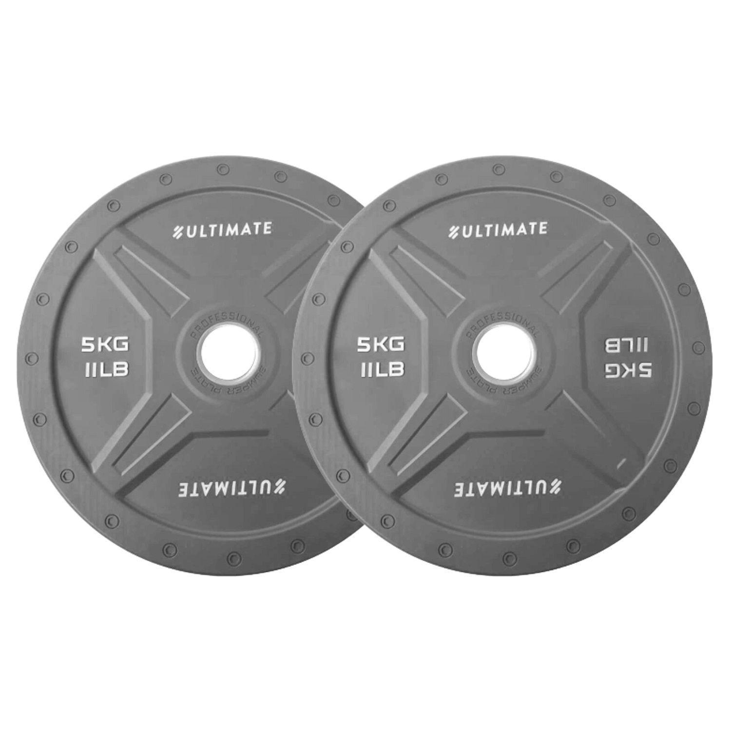 Par Discos Olímpicos Bumper Elite Hex 5 kg-0