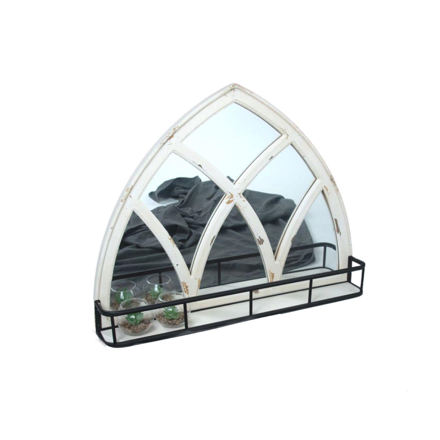 Espejo Forma De Arco Con Repisa 75 CM-2