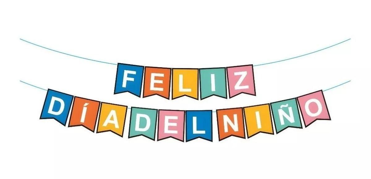 Decoración Banderín Dia De Niño Decoracion Banderines-0