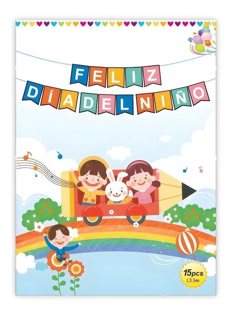 Decoración Banderín Dia De Niño Decoracion Banderines-2