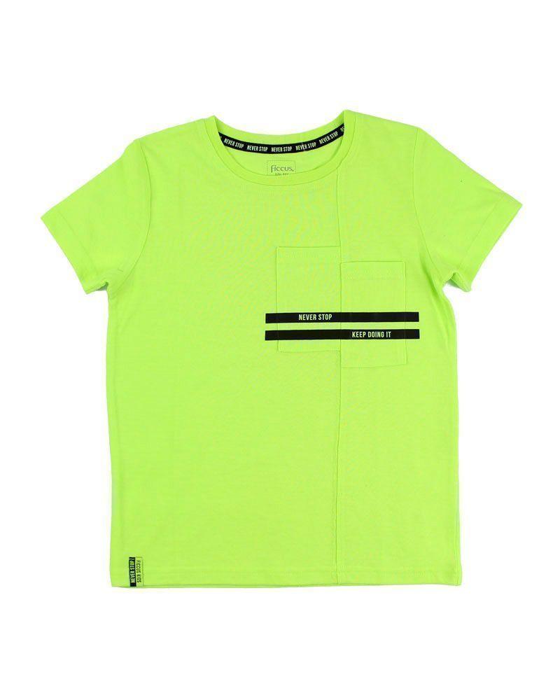 Polera Kids Niño C/Bolsillo Be Yourself Ficcus-0