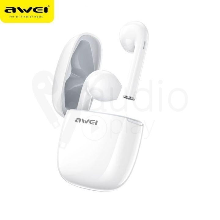 Audífonos Bluetooth T28 Blanco, Estuche de Carga -2