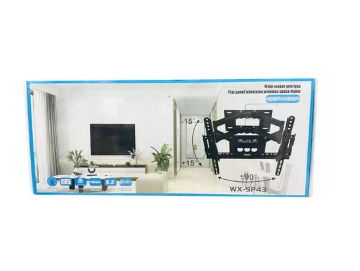 Soporte Con Doble Brazo 26 -55 Led Lcd Plasma Tele-1