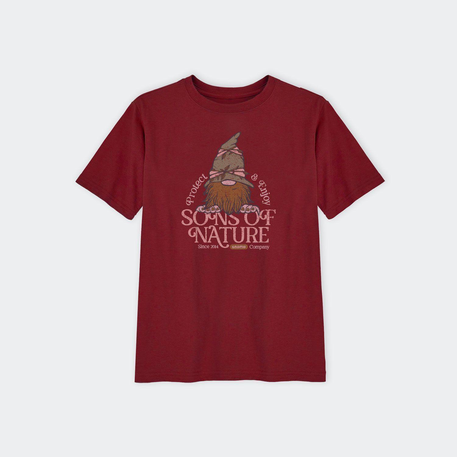 Polera ECO F-6 Cardinal Niño Gnomo-0