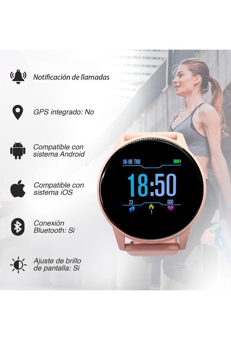 Reloj Inteligente Smartwatch ZN169 Rosa-1