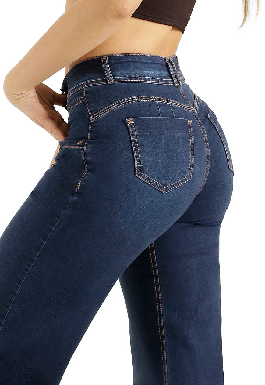Jeans One World Barcelona Palazzo Mujer-3