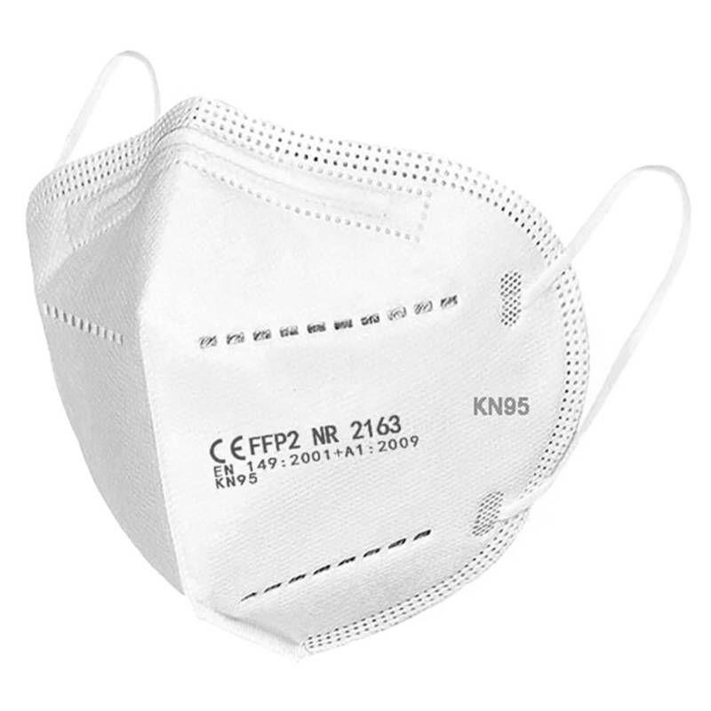 Mascarilla Kn95 - Blancas - Pack 100 Unidades-0