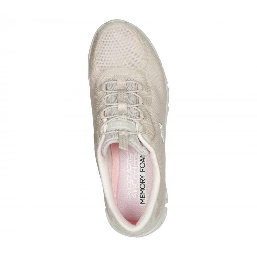 Zapatilla Mujer GlideStep Beige Skechers-1