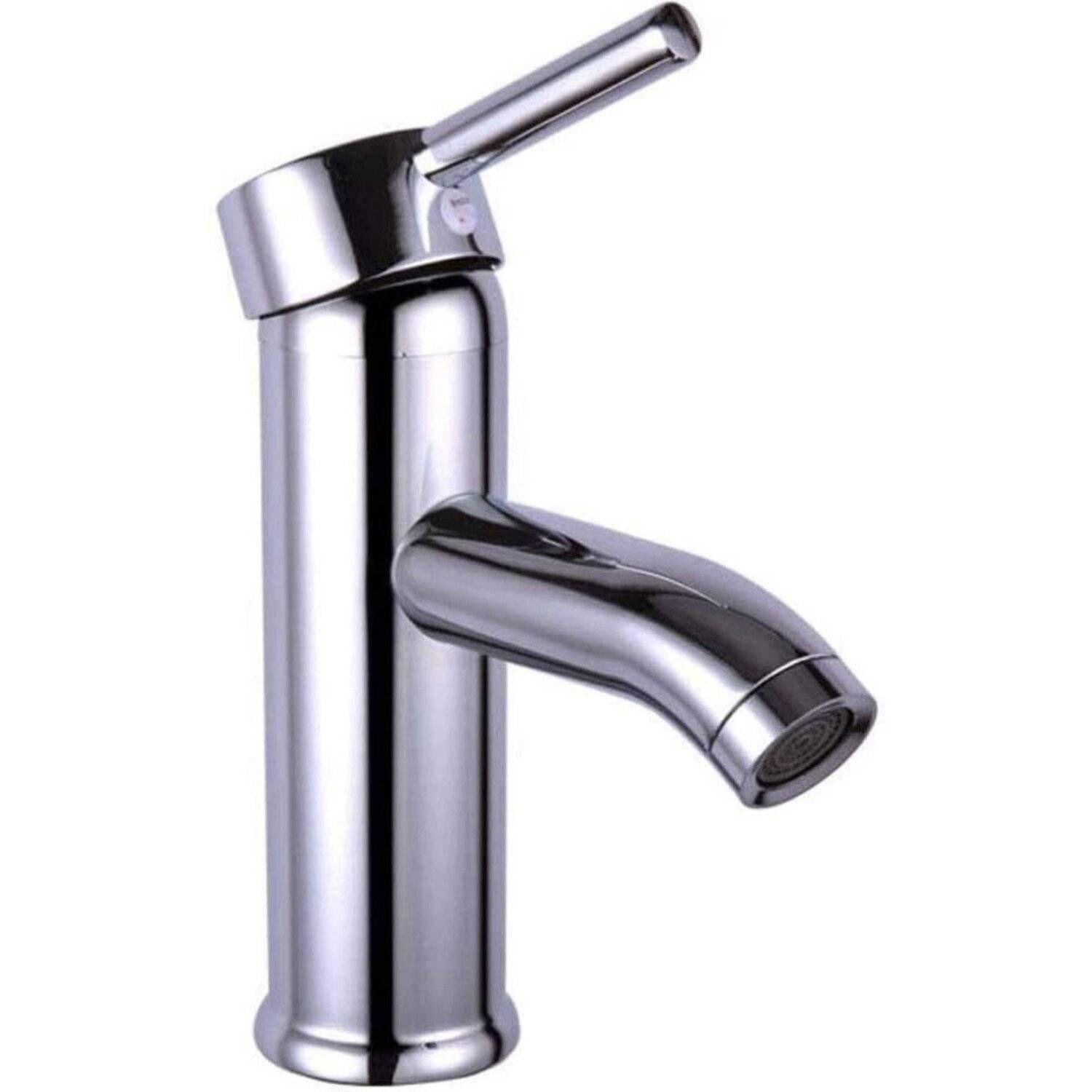 Llave Monomando Vanitorio Lavamano Cromado Chica-0