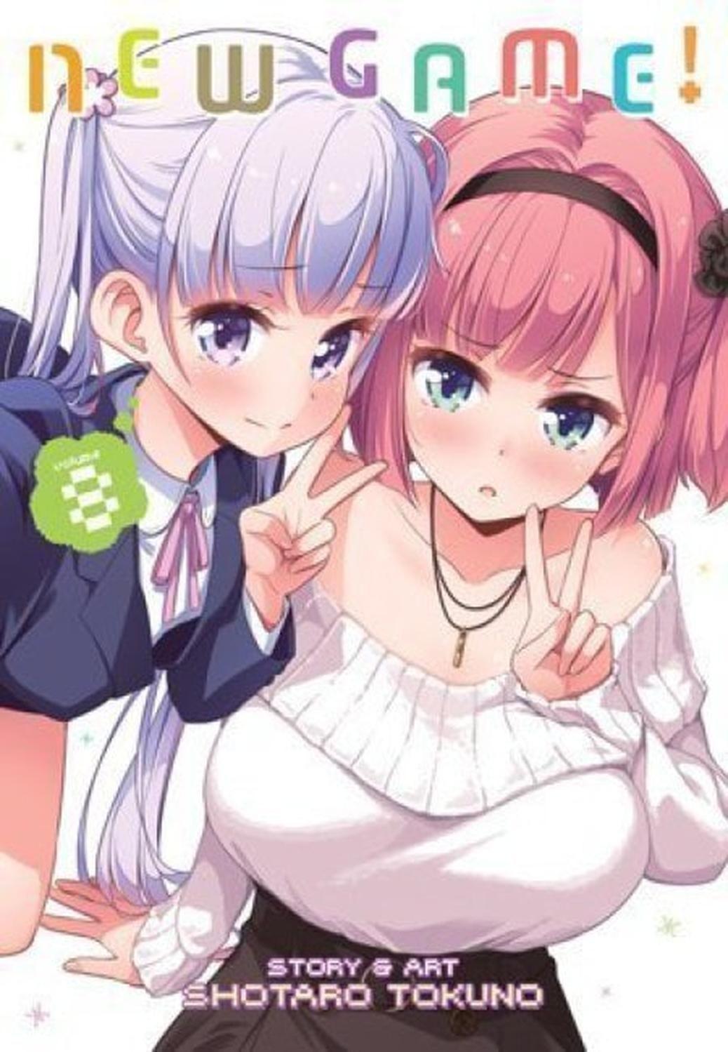 Manga New Game! 08 (En Inglés) - USA-0