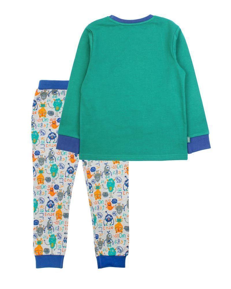 Pijama Kids Niño Algodón Monster Ficcus-1