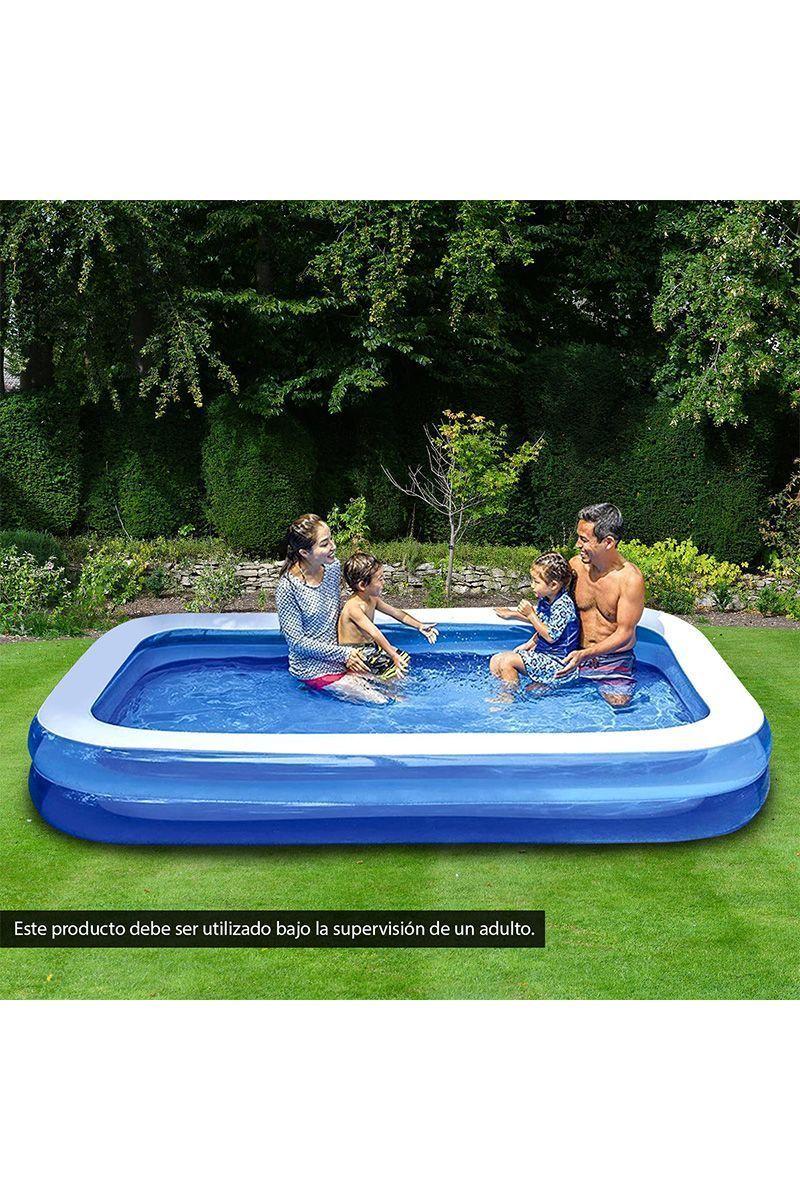 Piscina Inflable 1075 L 50x183x305 cm Azul-5