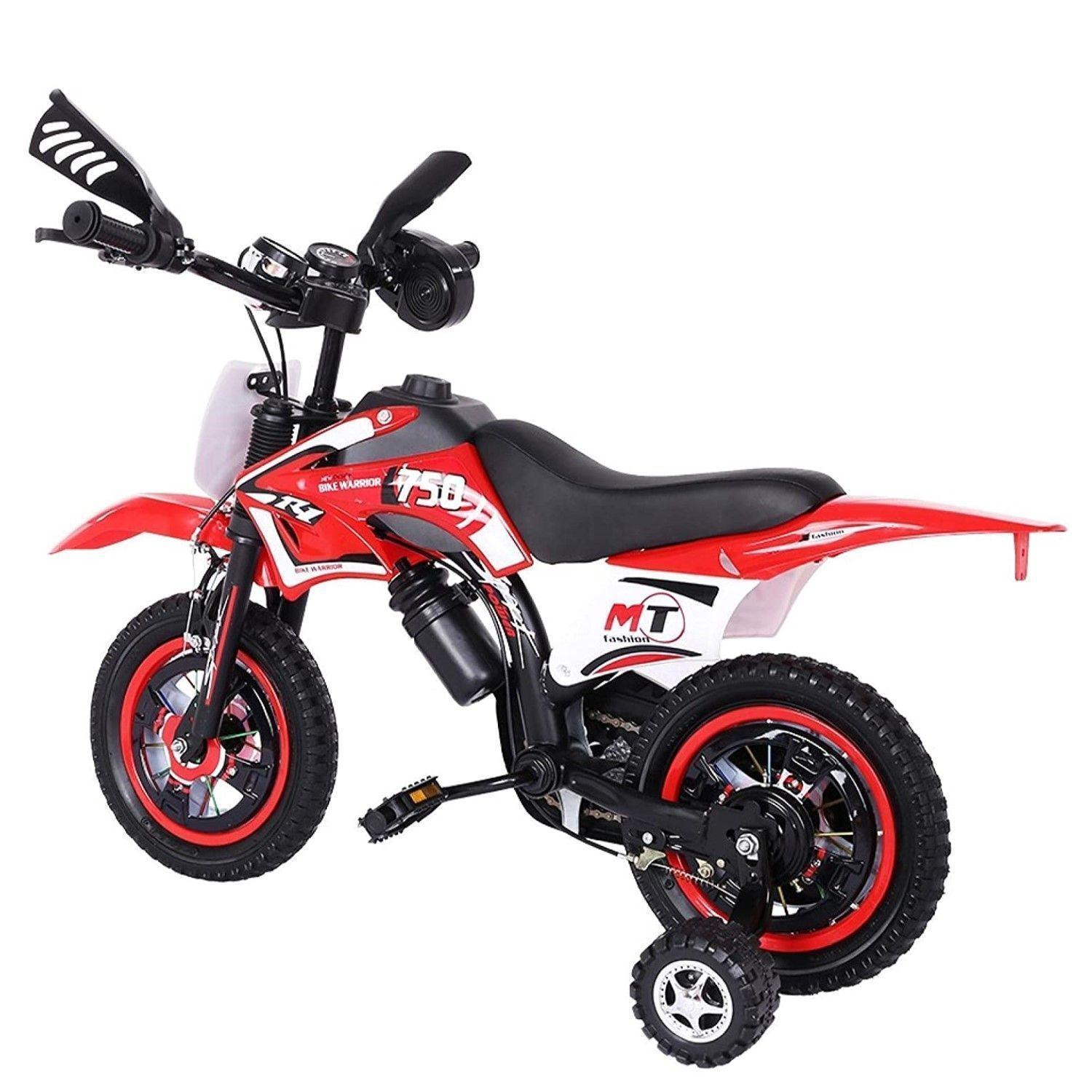 Bicimoto / Bicicleta con Sonidos Aro 20 Rojo-0