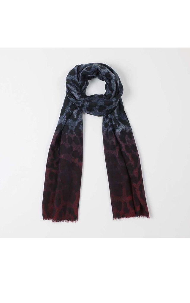 Pañuelo Estampado Gris Animal i-D-0