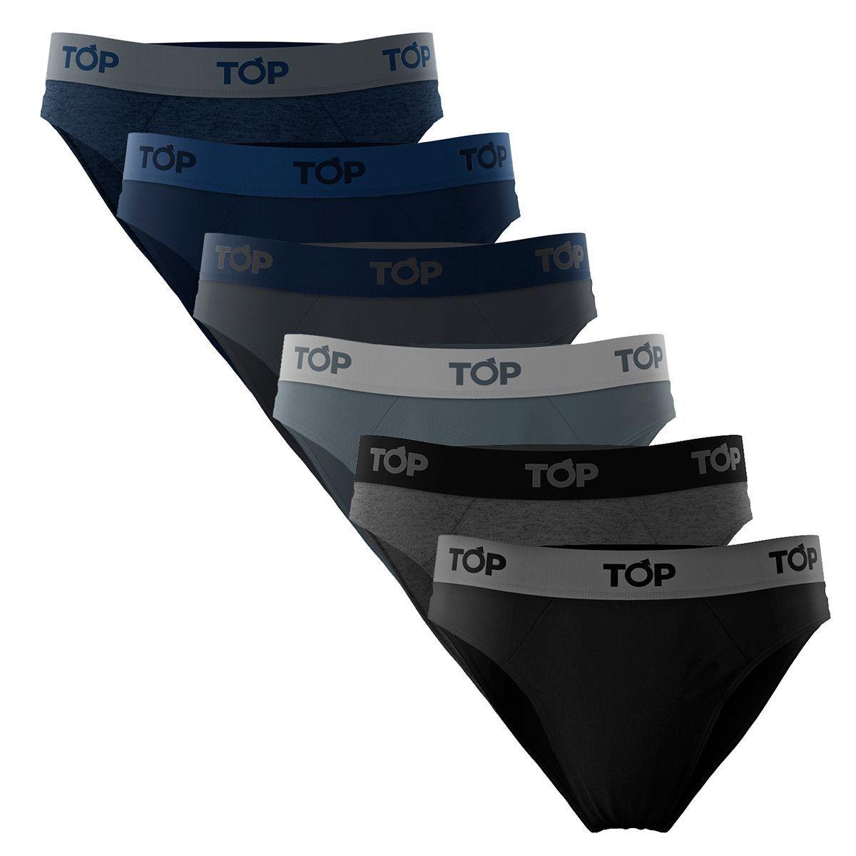 Pack 6 Slip Top Algodón C1-0