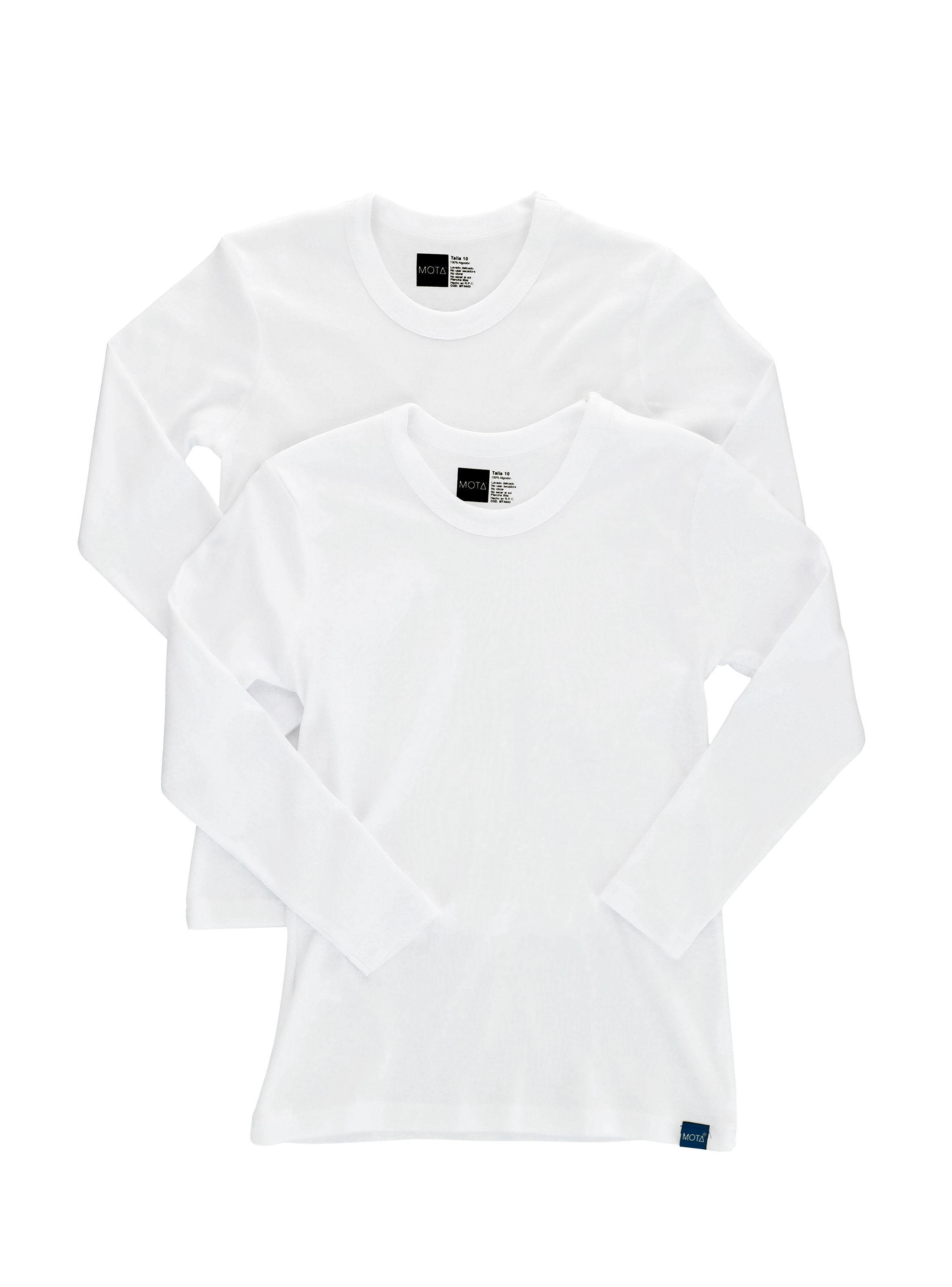 CAMISETA MANGA LARGA PACK 2 -0