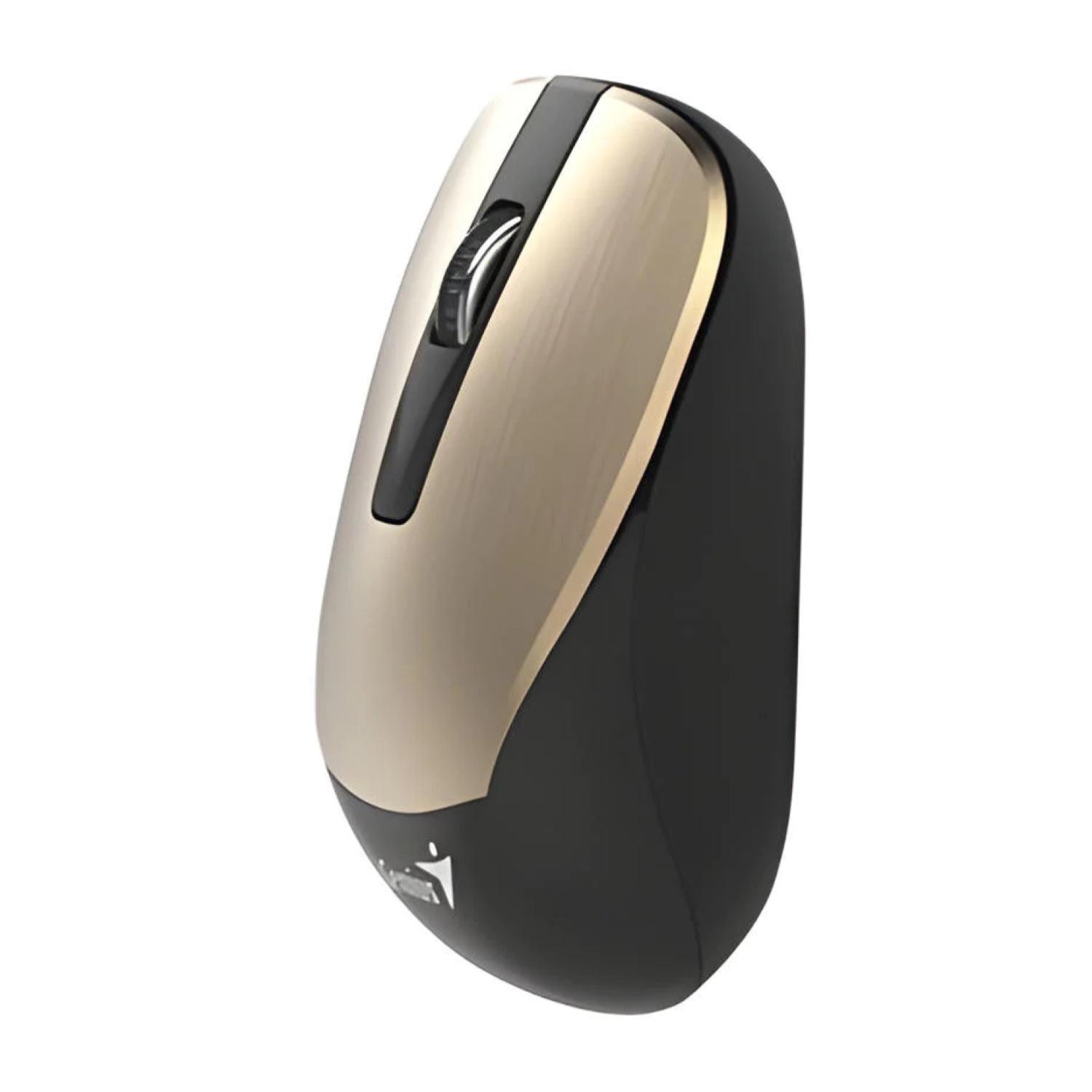 Mouse Inalambrico USB 3B Ambidiestro Dorado NX-7015 Genius-1