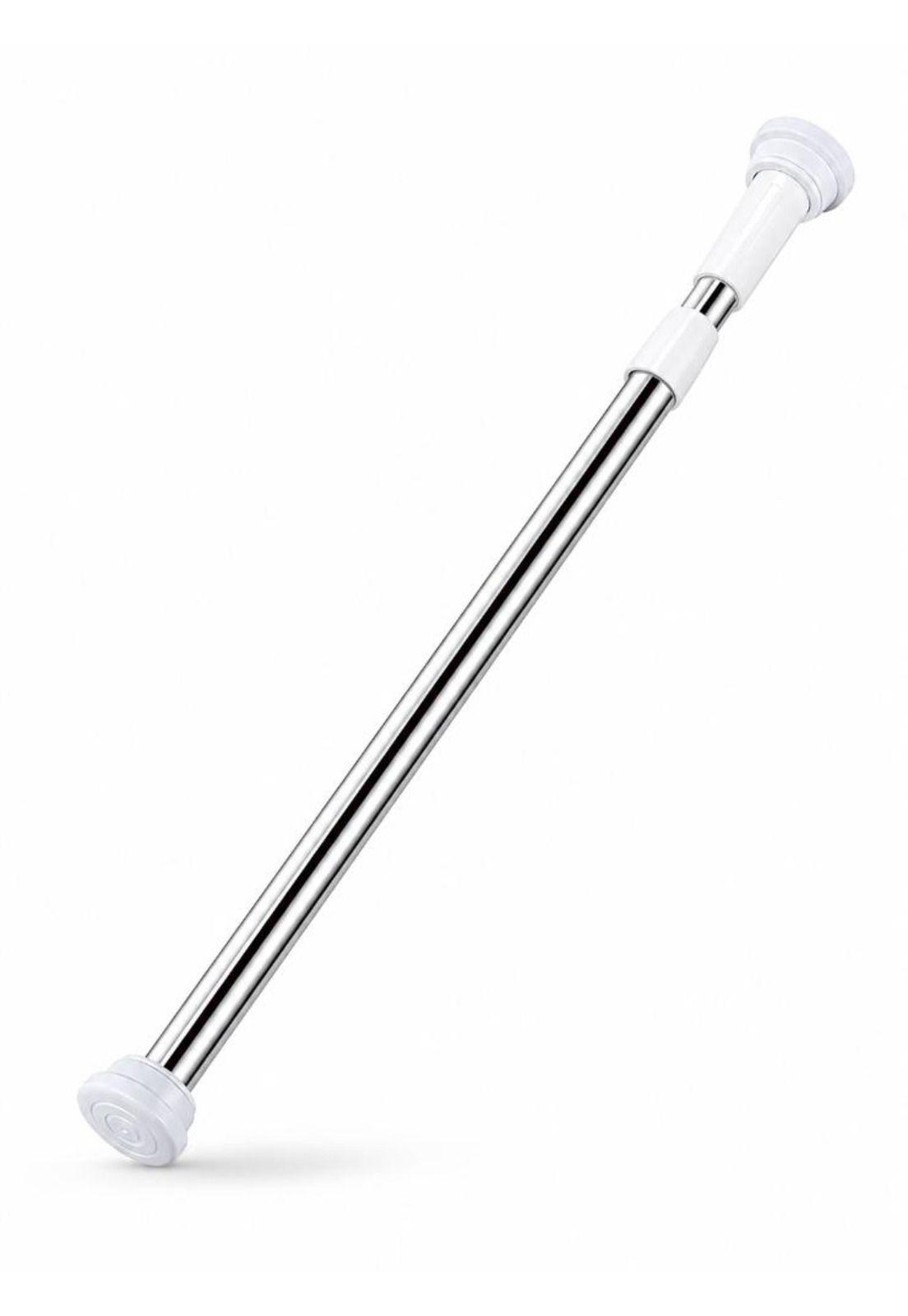 Barra Extensible Cortina Ducha 110-200 cm Acero Cromado-0