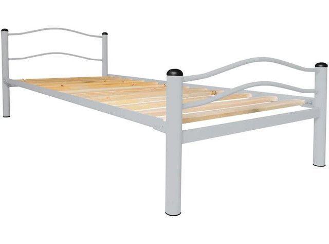 Cama Wind Metálica 1.5 Plaza Plata-0