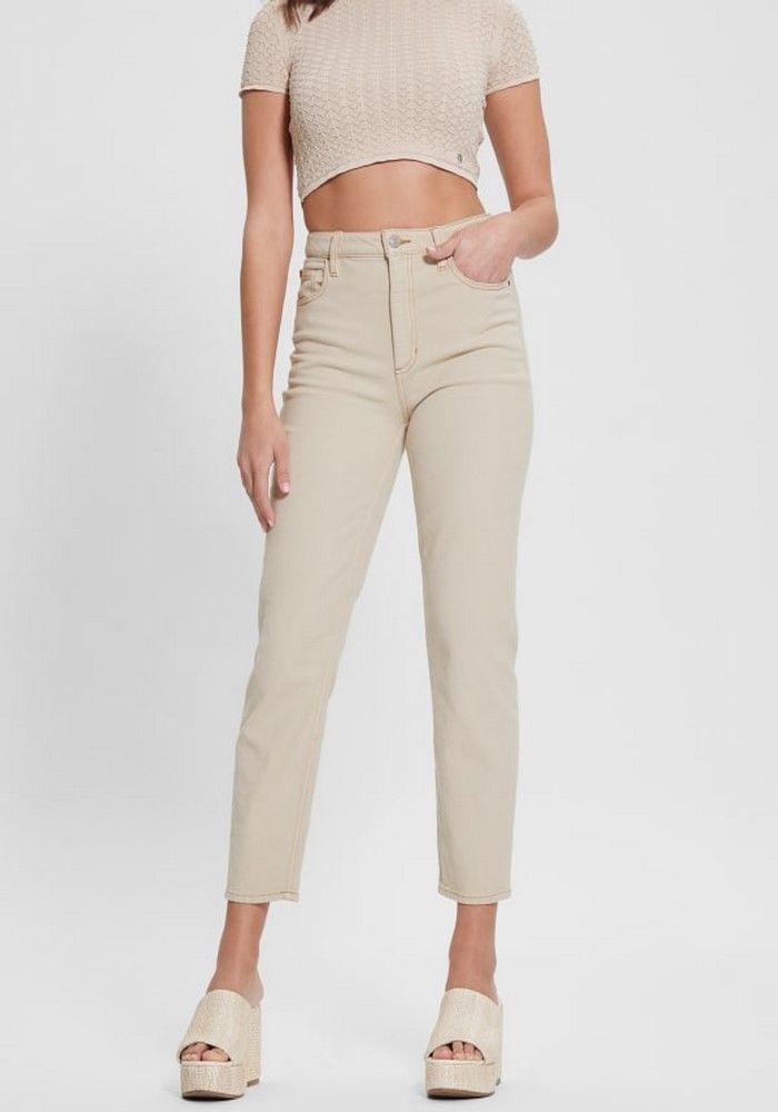 Jeans Guess Mom Jean F02R Beige-1