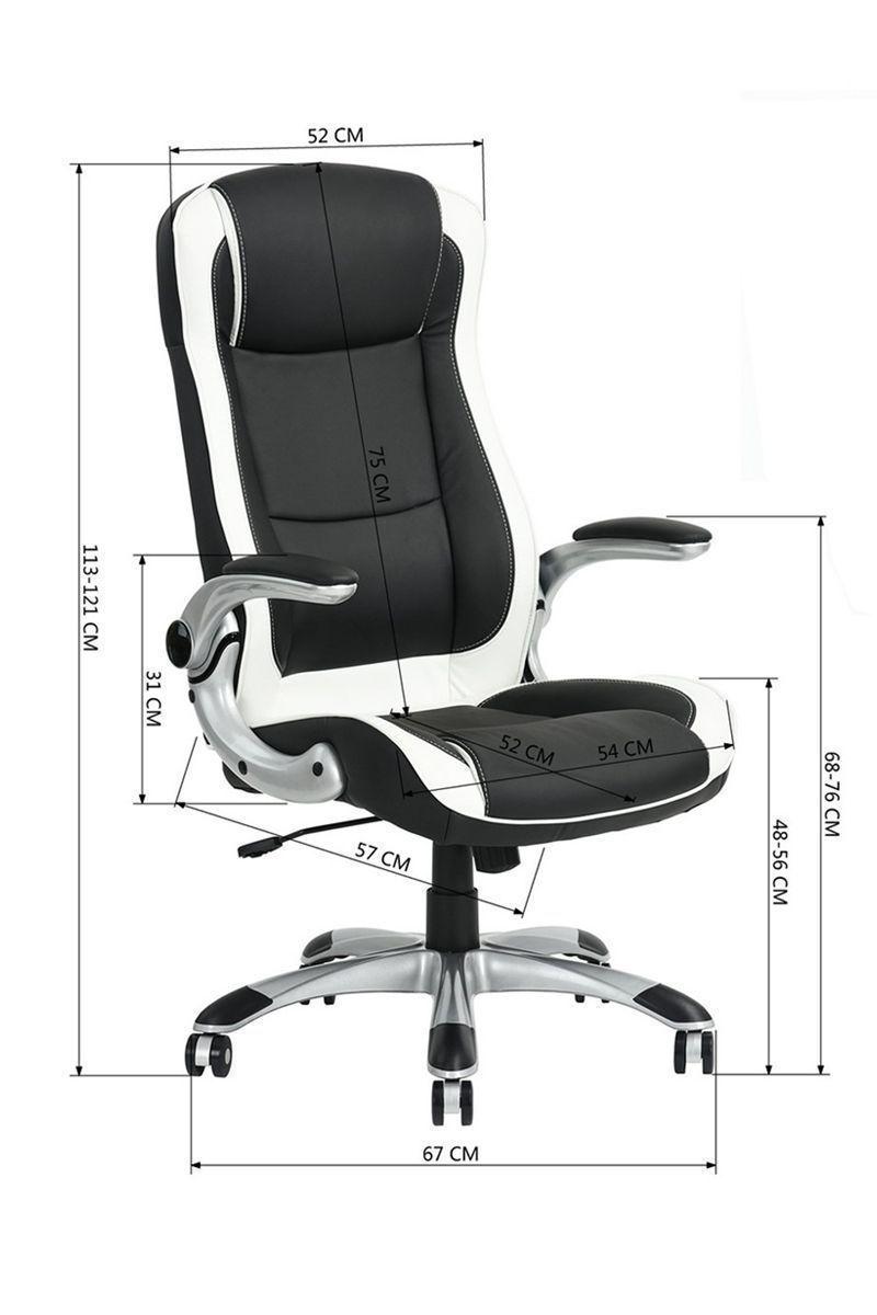 Silla Oficina Ergonómica Negro-2