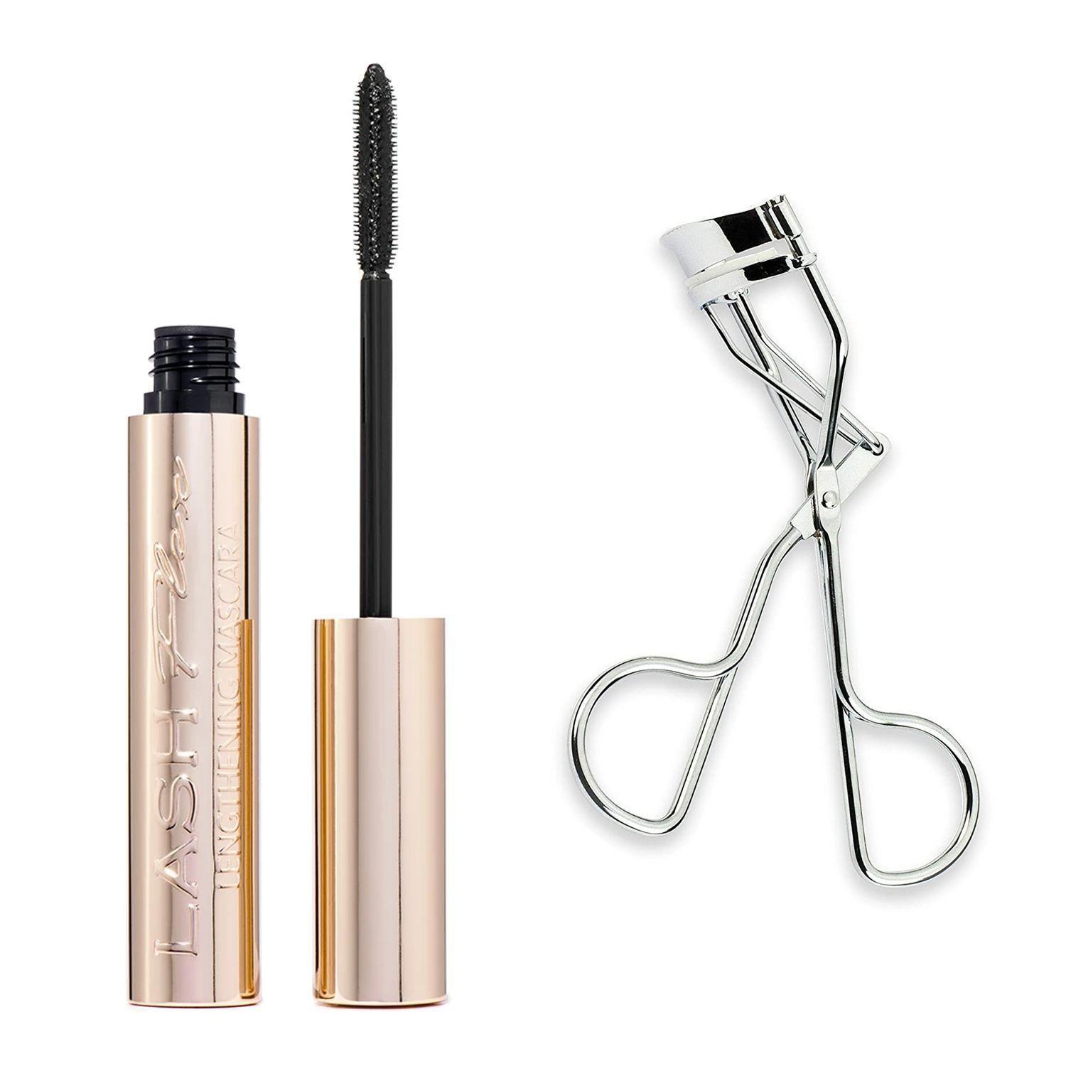 Set Máscara de Pestañas Lash Flex "Lengthening" + Encrespador de Pestañas "Flirty Lashes" Plateado o Negro Beauty Creations-0