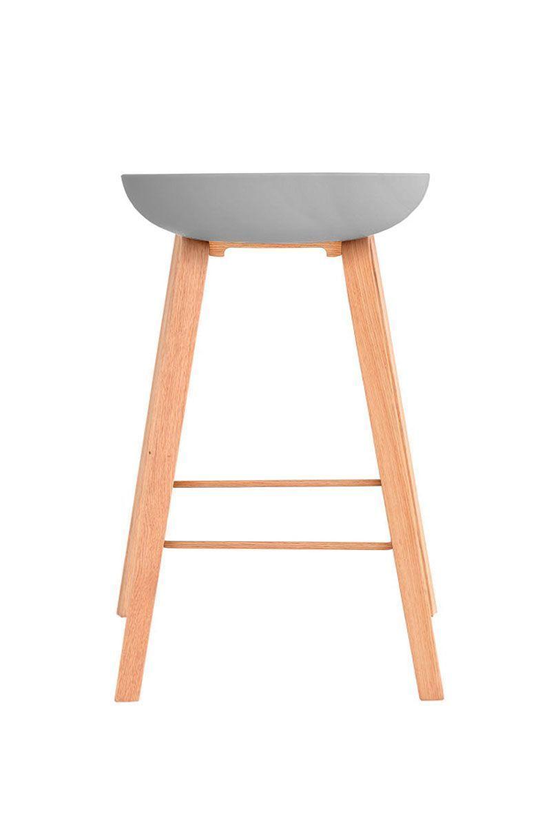 Pack 2 Pisos Bar Taburete Estilo Nórdico-4