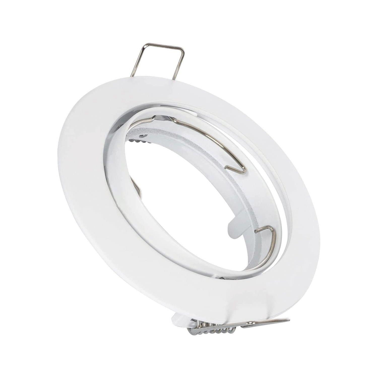 Foco LED Embutido Abatible Porta GU-10 Livorno MR16-1