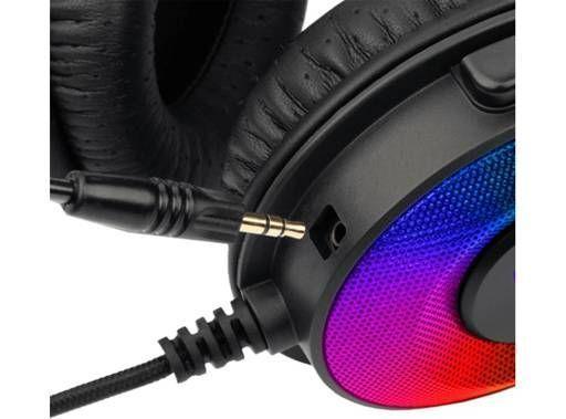 Audífonos Redragon Pandora H350, Sonido Virtual 7.1, Over-Ear, Retroiluminación RGB, Negro-3