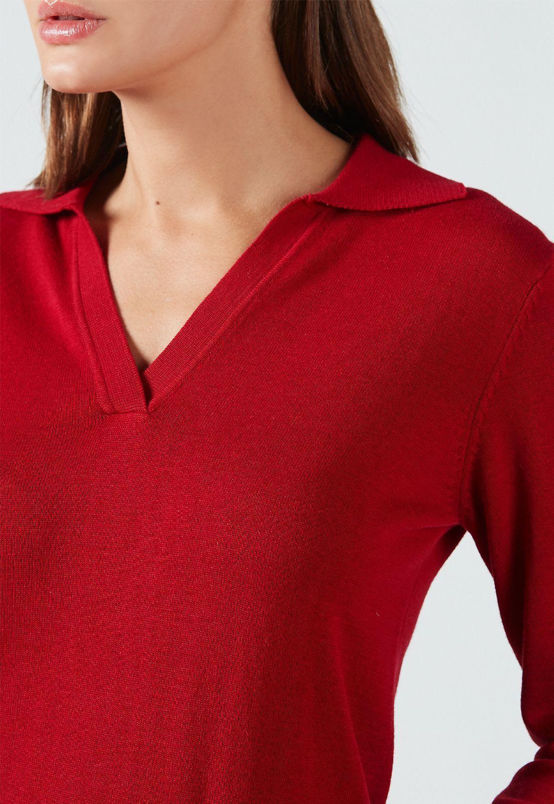 Polera Clavel Rojo-2