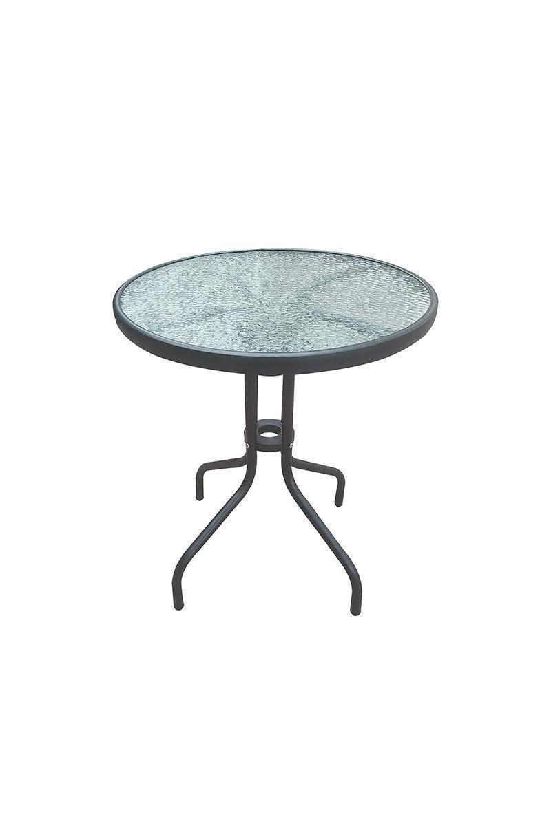 Set de Terraza de 3 Piezas Café-4